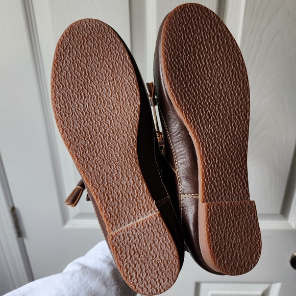 Hydra Ladies Brown Short Boots, Size 8.5 Moccasins, waterproof, leather style - Picture 5 of 10